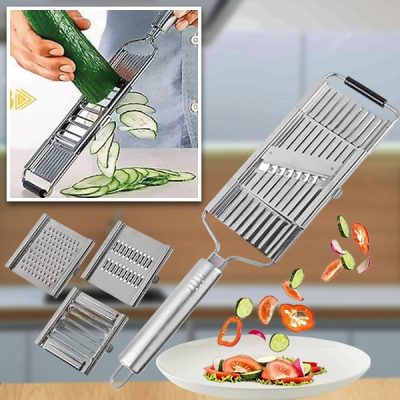 Affettatrice multifunzionale per verdure | SLICEIEST (4 Lame GRATIS)