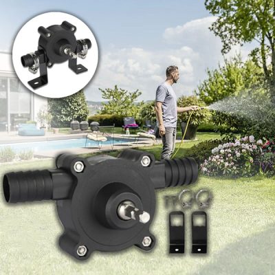 Pompa per acqua azionata da trapano - 20-30 L/min, 12x6x4 cm | ROTOPUMP