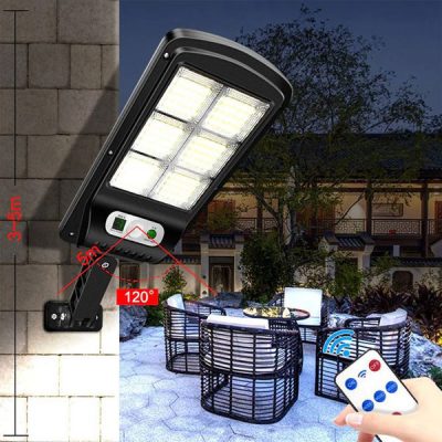 Luce solare con sensore di movimento - 48 LED, IP65, 3 modalità, telecomando | SENSLED