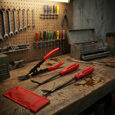 Set di 3 utensili per clip del pannello auto | CLIPREM