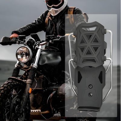 Portaborraccia per bicicletta - Rotazione a 360°, bloccaggio automatico, senza attrezzi | HOLDITO