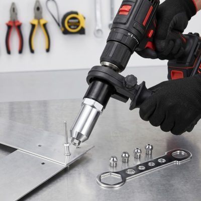 Accessorio per rivettatura per trapano elettrico | RIVETY